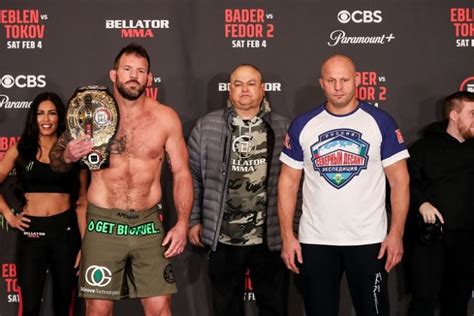 Bellator 290: Bader vs. Fedor 2 live results, video stream.